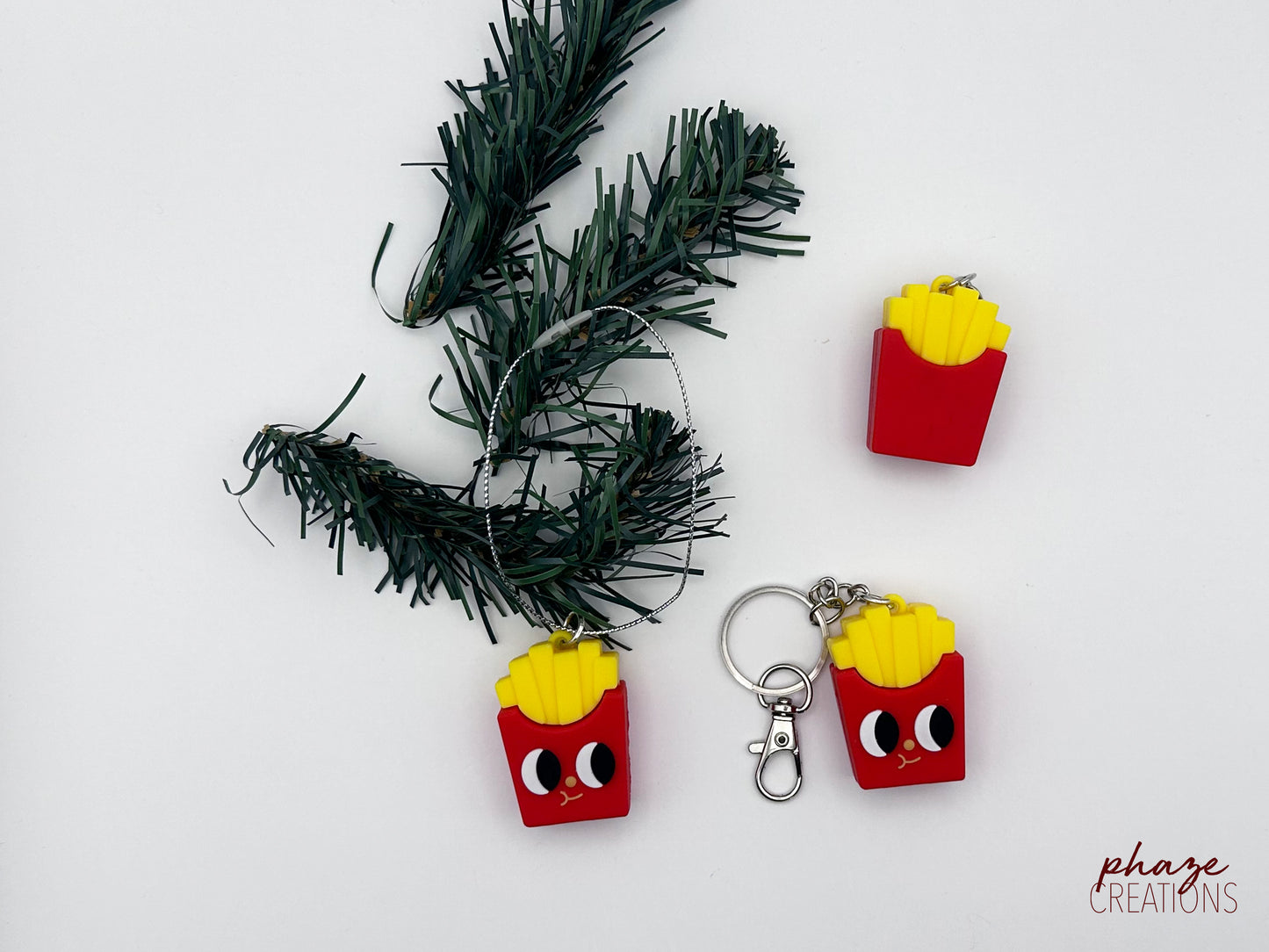 Box of Fries Ornament & Keychain