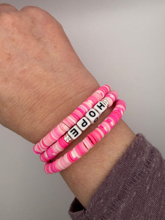 3-Layer HOPE Coil-On Bracelet