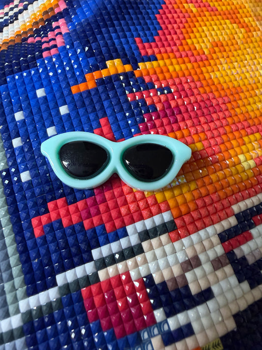 Colorful Sunglasses Cover & Needle Minder