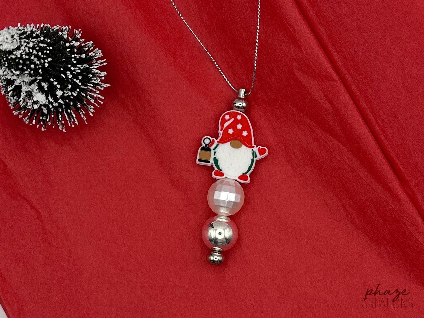 Lantern Gnome Ornament