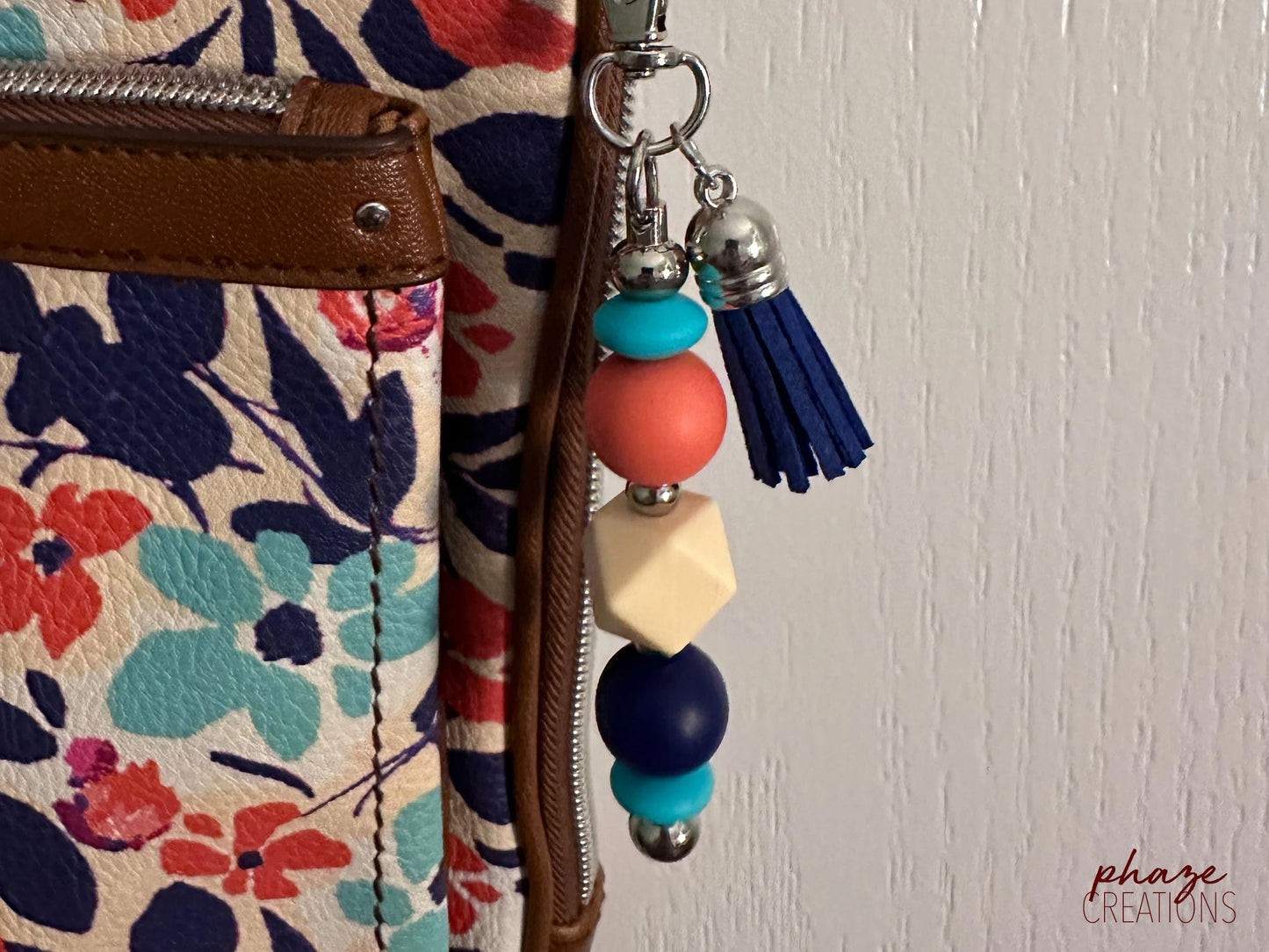 Upcycled Floral Relic Crossbody Bag & Accessories