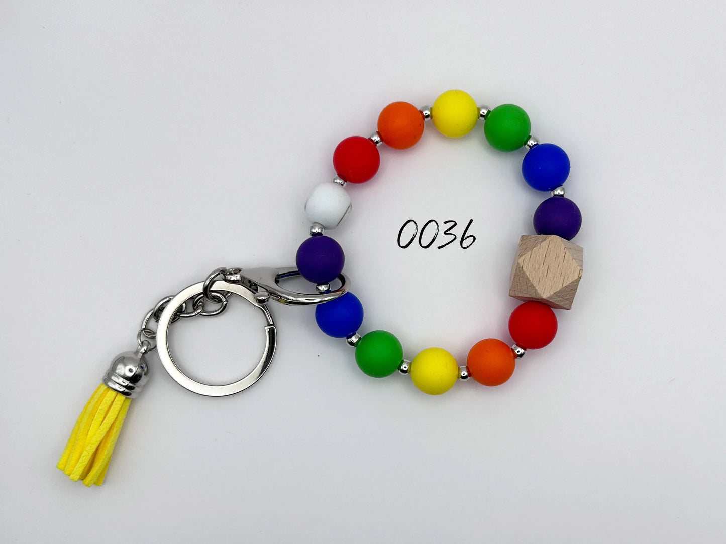 Rainbow Dreams Keychain Wristlet