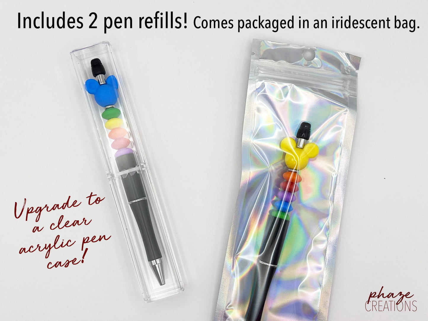 Mickey themed Beaded Pen