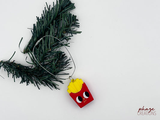 Box of Fries Ornament & Keychain