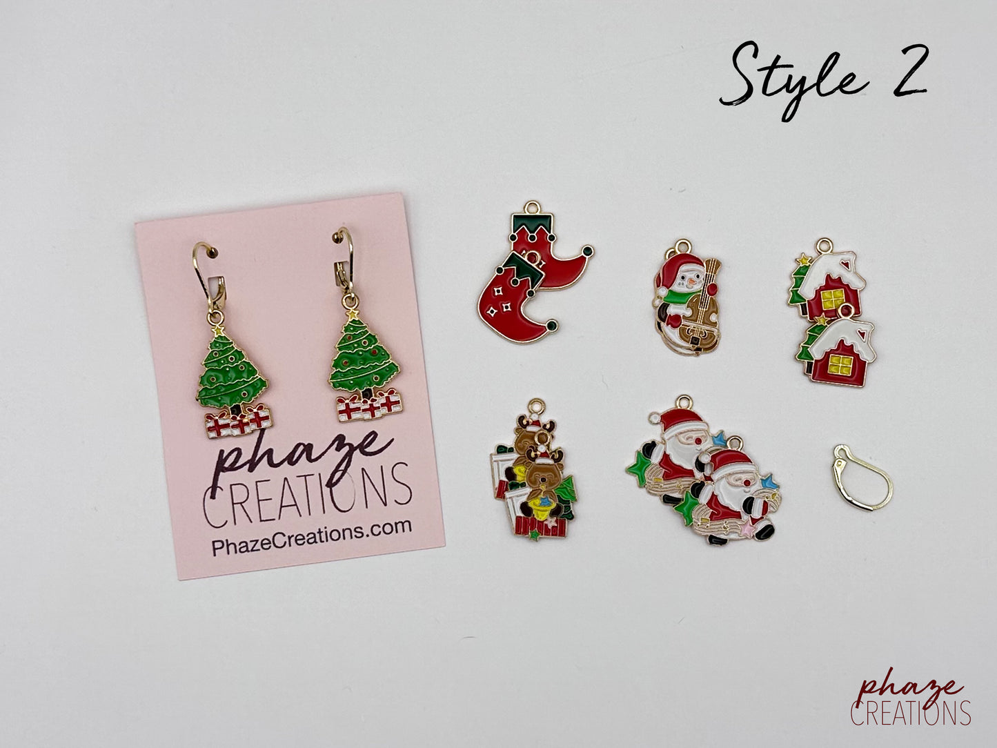 Interchangeable Christmas Earrings
