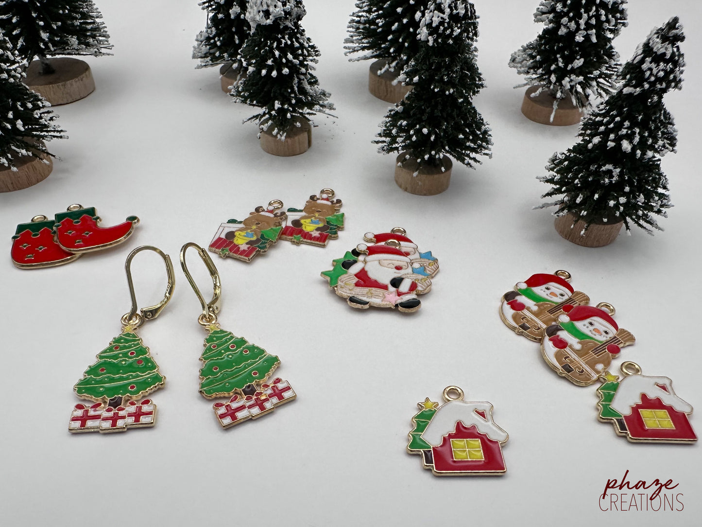 Interchangeable Christmas Earrings