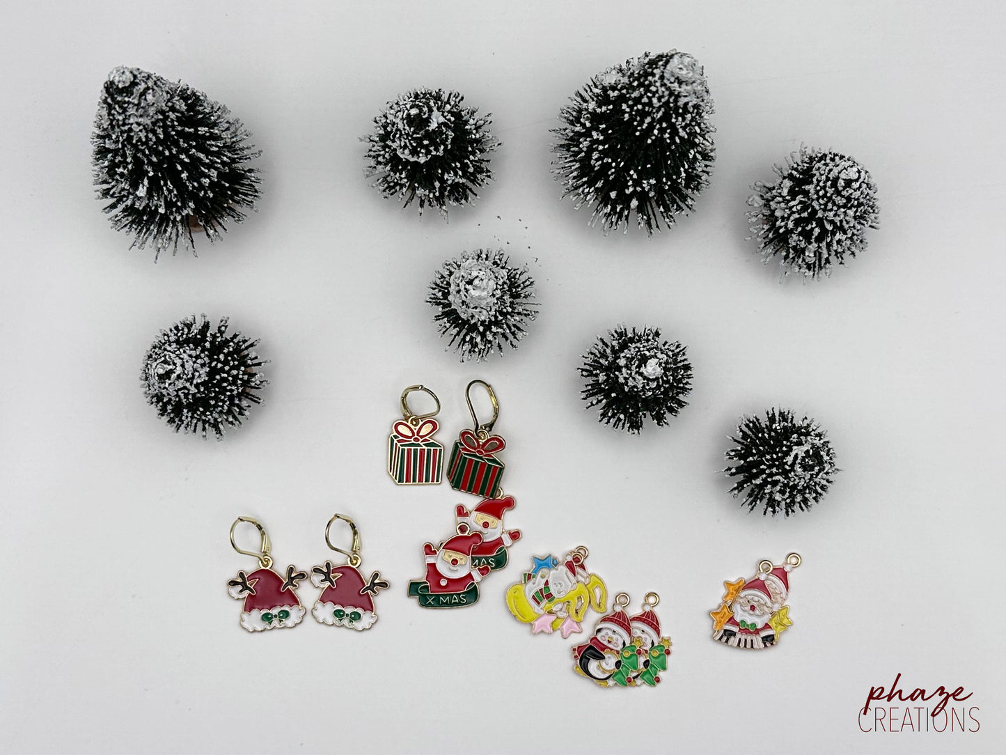 Interchangeable Christmas Earrings