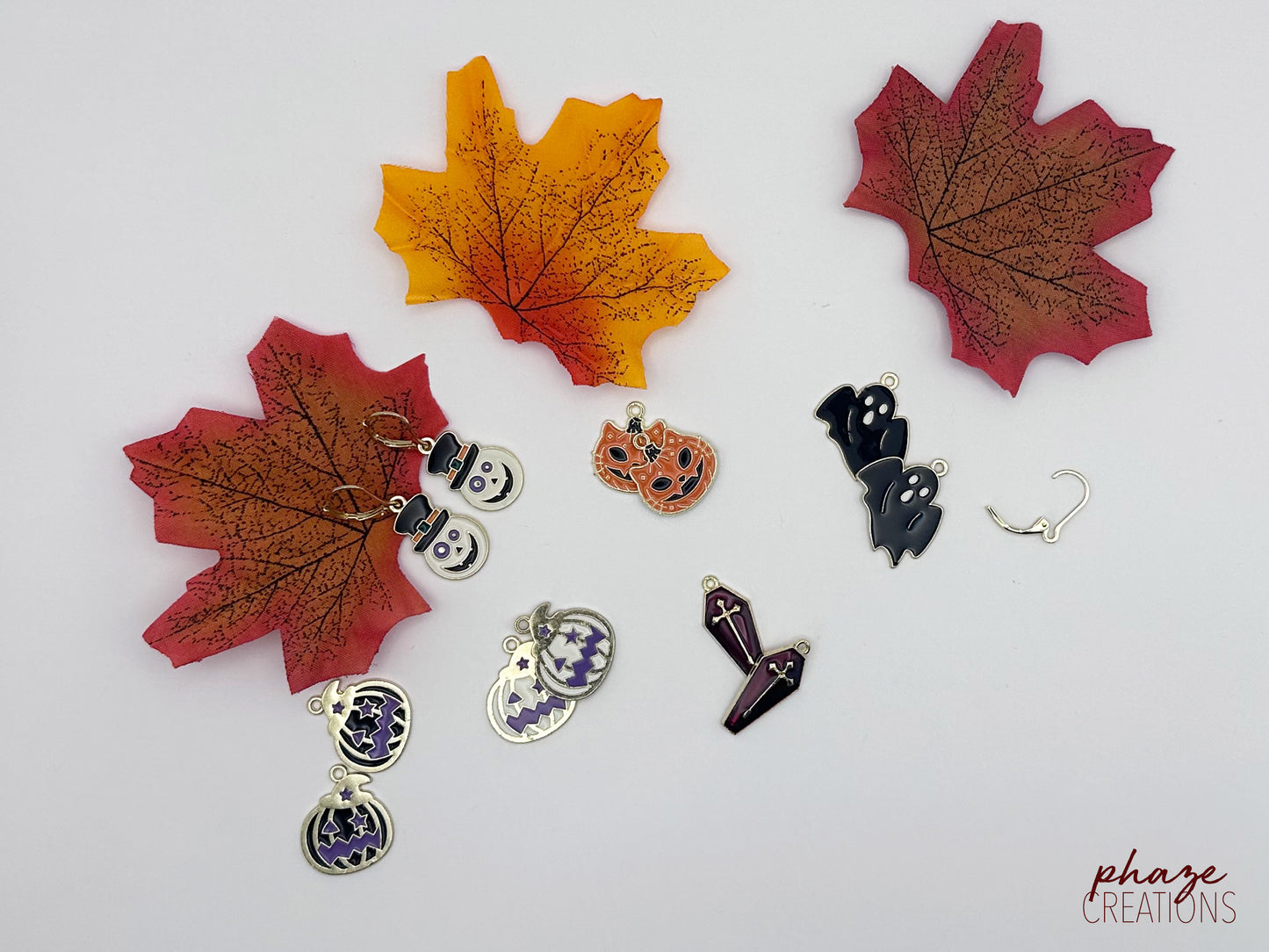 Interchangeable Halloween Themed Earrings