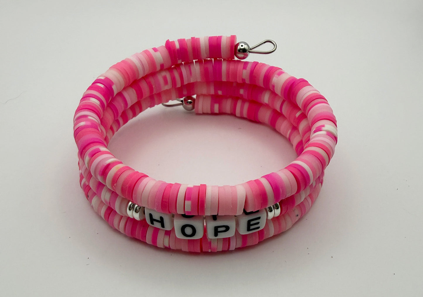 3-Layer HOPE Coil-On Bracelet