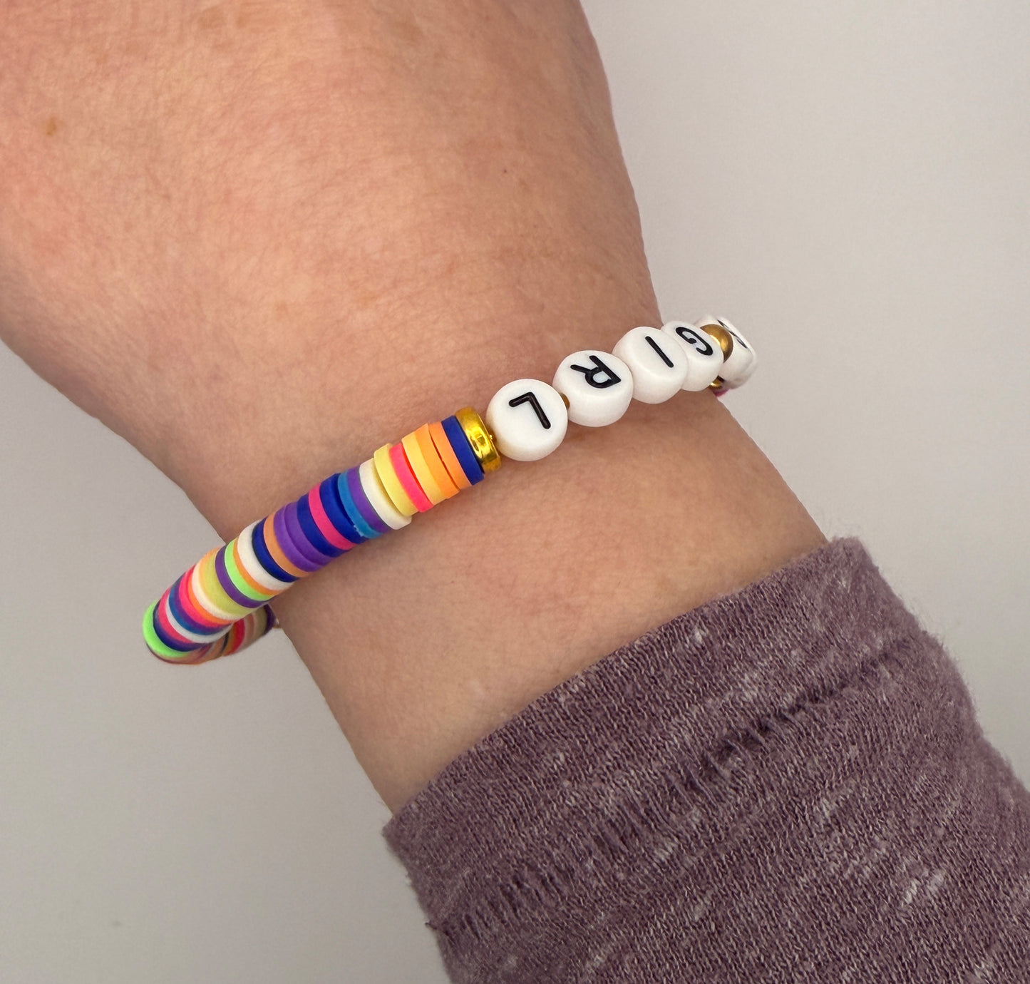 '80s Girl Theme Coil-On Bracelet