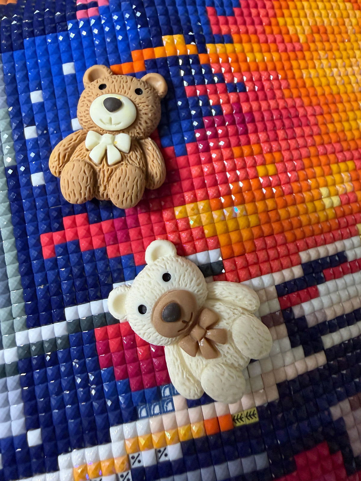 Stuffed Bear Cover & Needle Minder