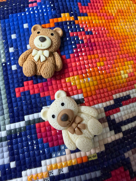 Stuffed Bear Cover & Needle Minder