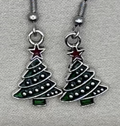 Holiday Enamel Earrings