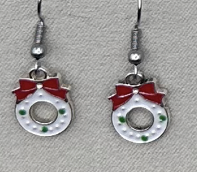 Holiday Enamel Earrings