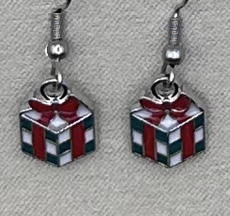 Holiday Enamel Earrings