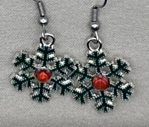 Holiday Enamel Earrings