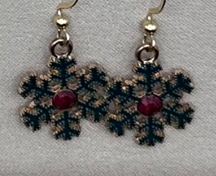 Holiday Enamel Earrings