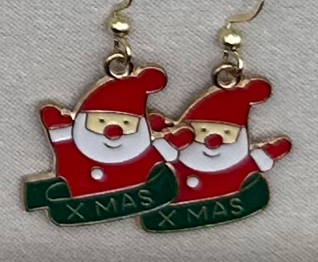 Holiday Enamel Earrings