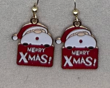 Holiday Enamel Earrings