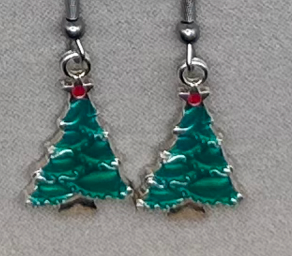 Holiday Enamel Earrings
