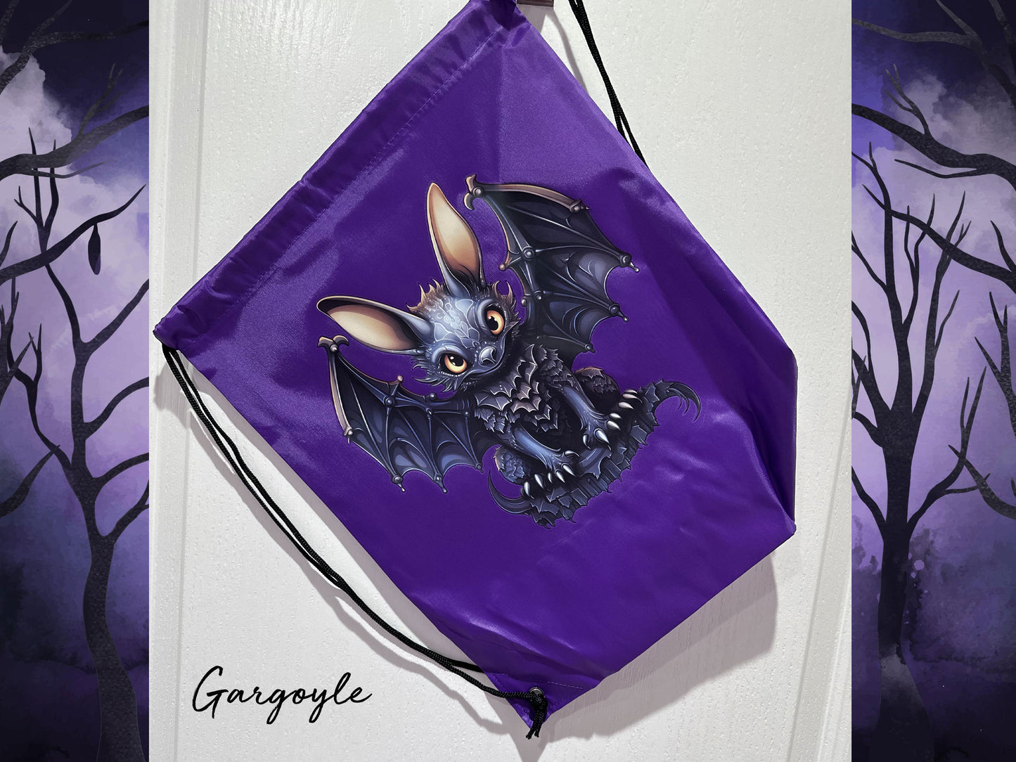 Halloween Themed Backpack String Bag