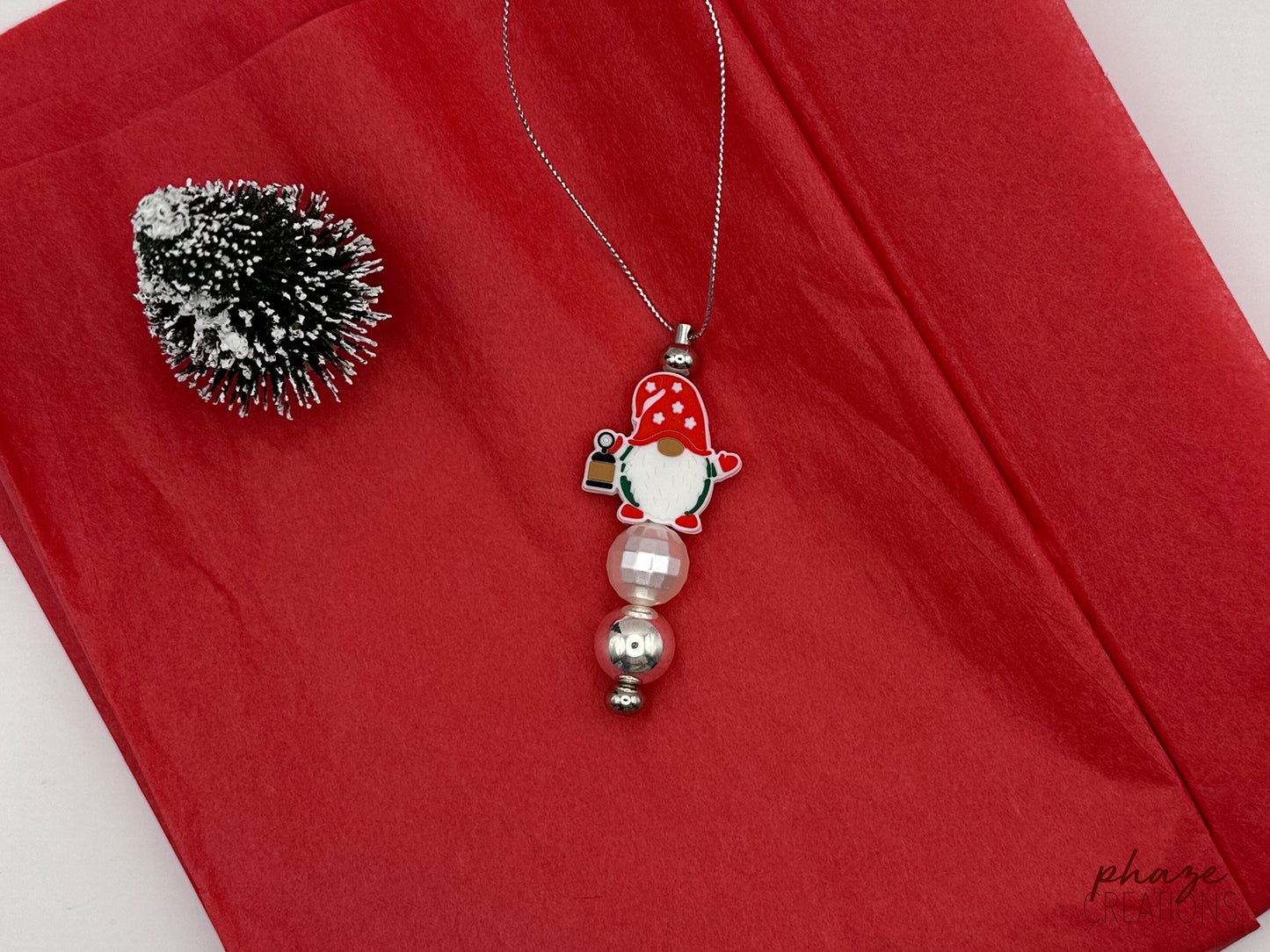 Lantern Gnome Ornament