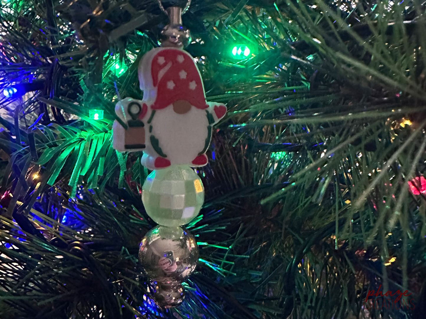 Lantern Gnome Ornament