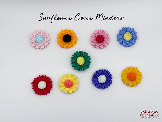 Colorful Sunflower Cover & Needle Minder