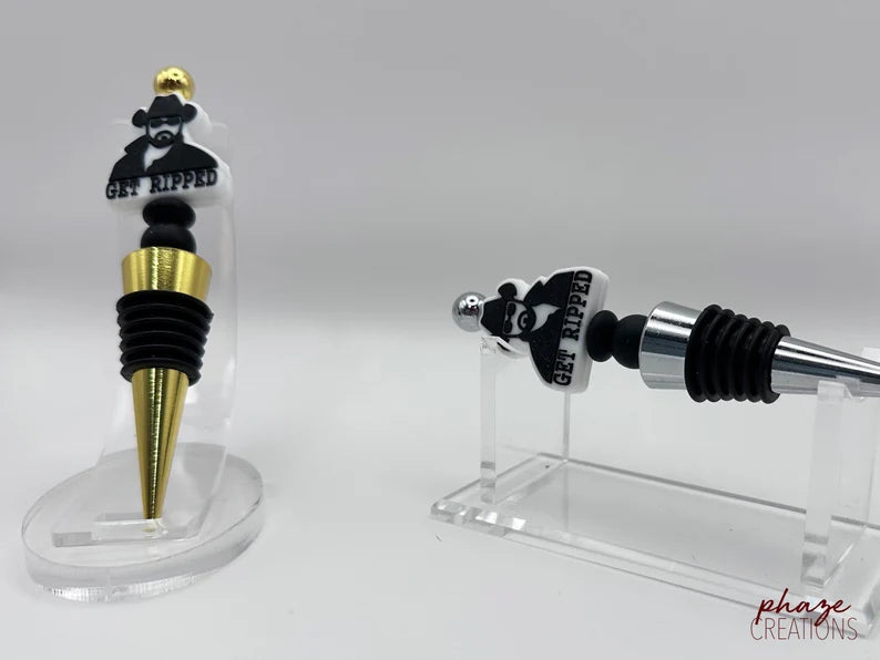 Get Ripped Wine Bottle Stopper