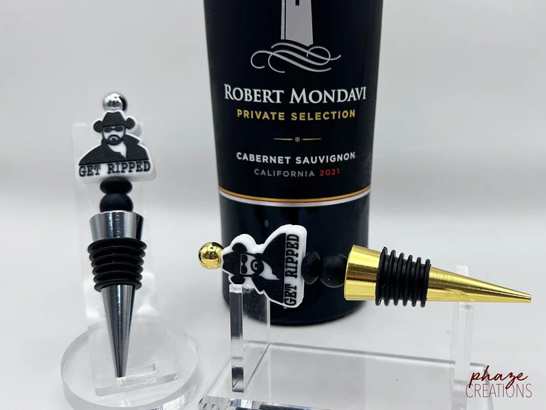 Get Ripped Wine Bottle Stopper