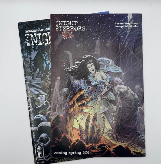 The Night Terrors #1 - Wrightson, Monks [2 Pack]